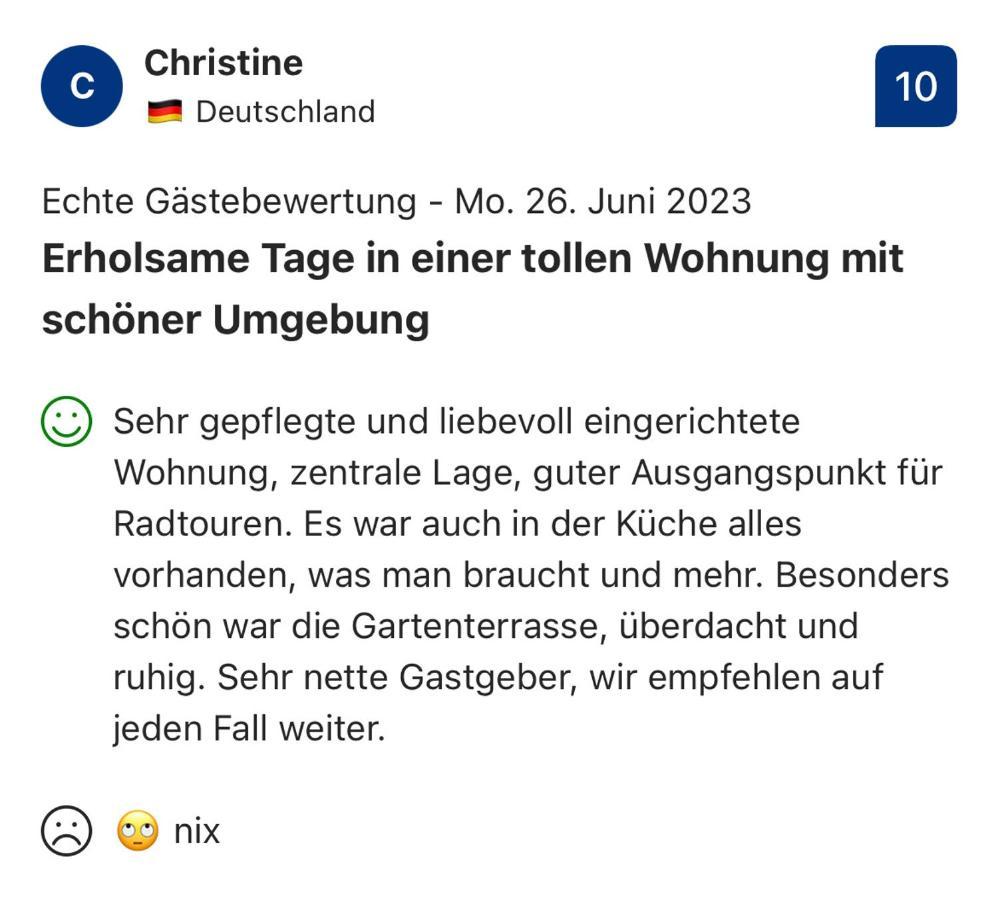 באד בנטהיים "An Der Alten Muehle 1" Fewo 120 Qm, Zwei Grosse Schlafzimmer, Suedbalkon, Gartenterrasse & Wallbox מראה חיצוני תמונה